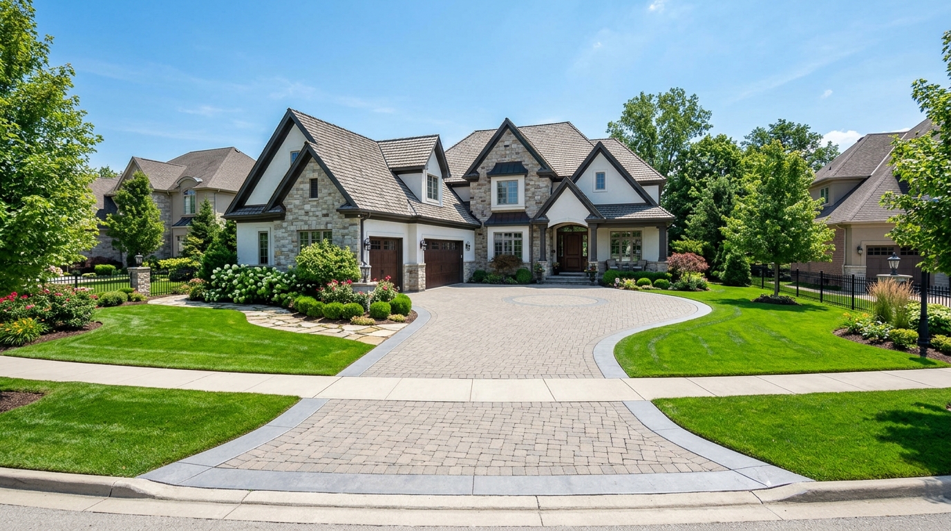 Driveway cleaning in Spring Lake