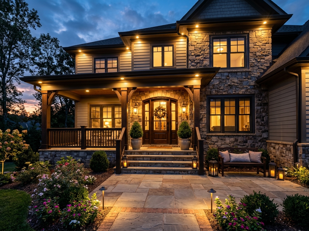 Soffit lighting in Wall Township NJ